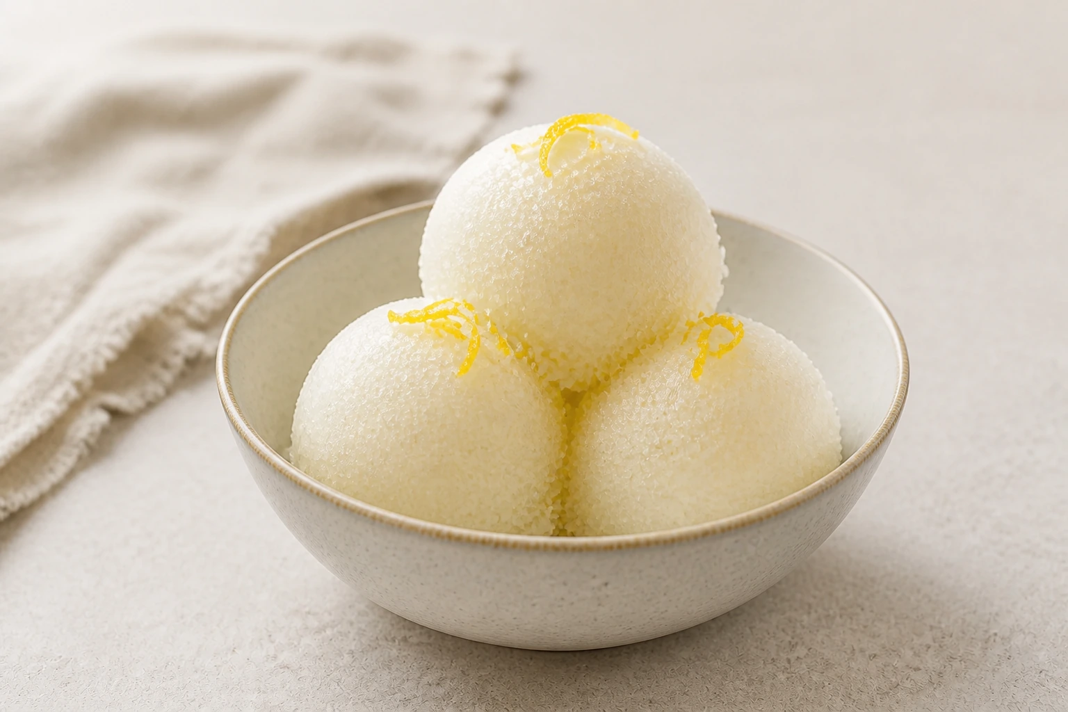 Aquavit-Sorbet