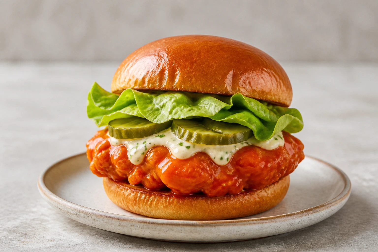 Buffalo Chicken Burger