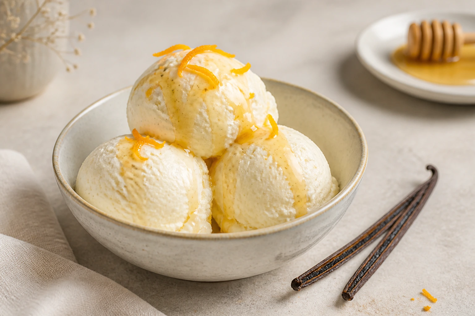 Cremiges Joghurteis