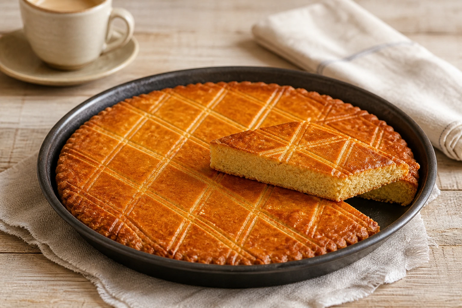 Bretonischer Butterkuchen (Gâteau breton)