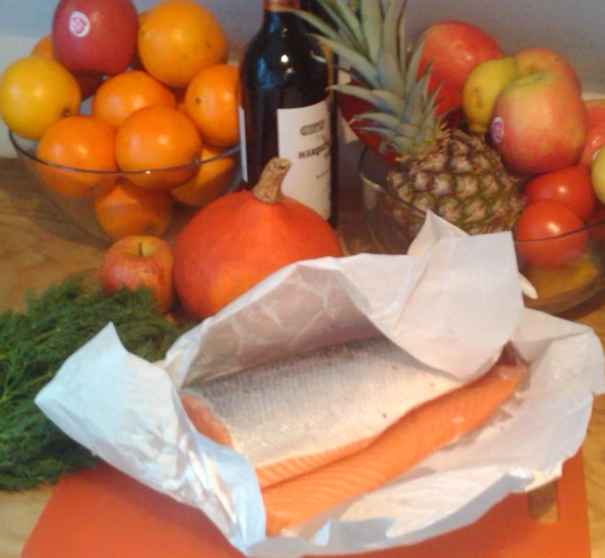 Gravlachs mit Senf-Dill-Sauce
