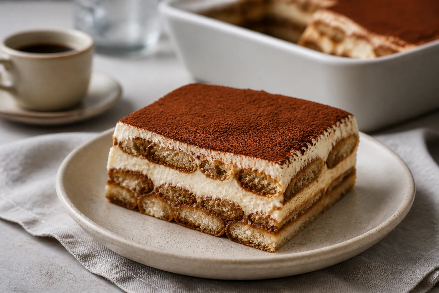 Klassisches Tiramisu