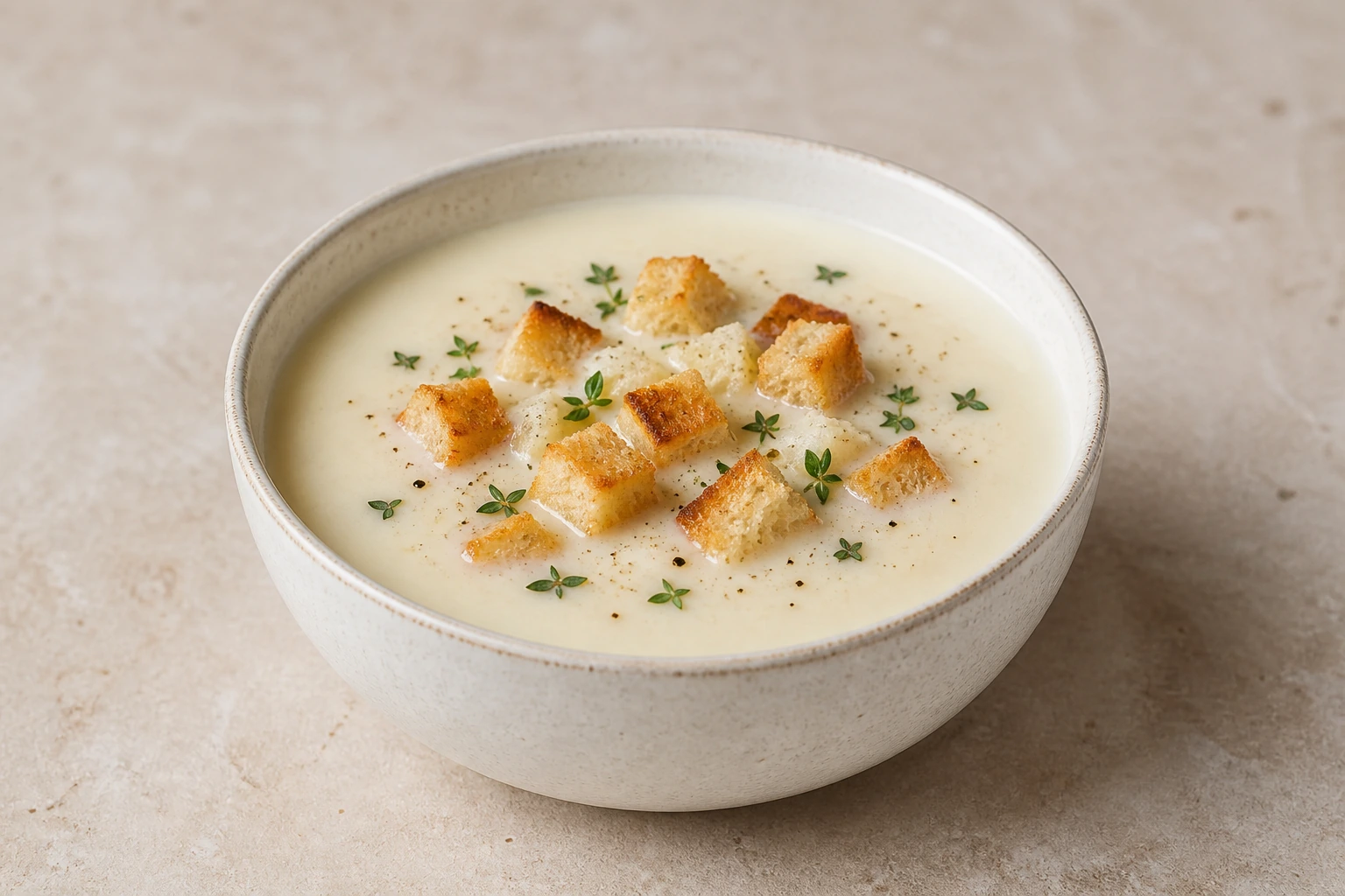 Parmesansuppe