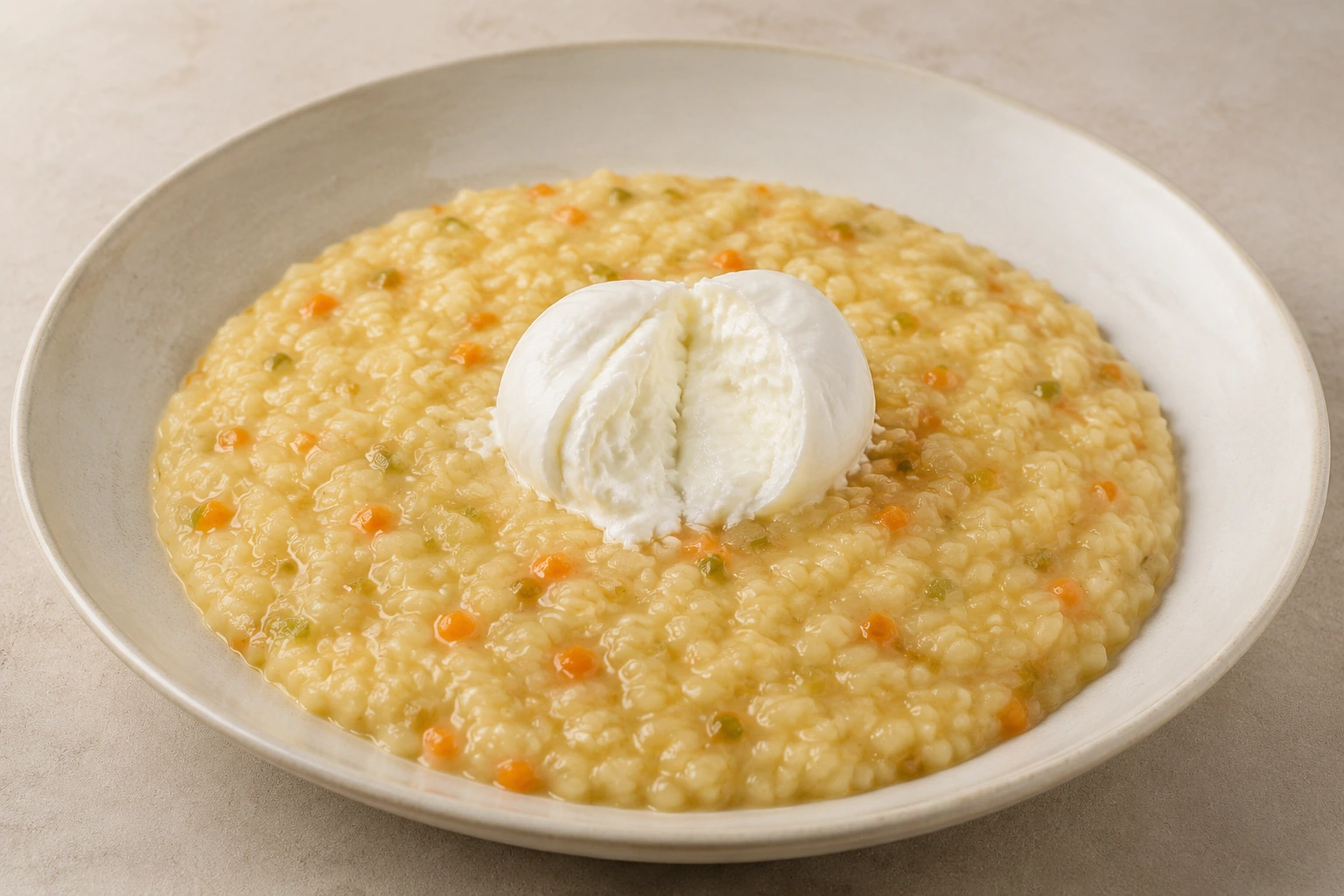 Risotto mit getrockneten Steinpilzen