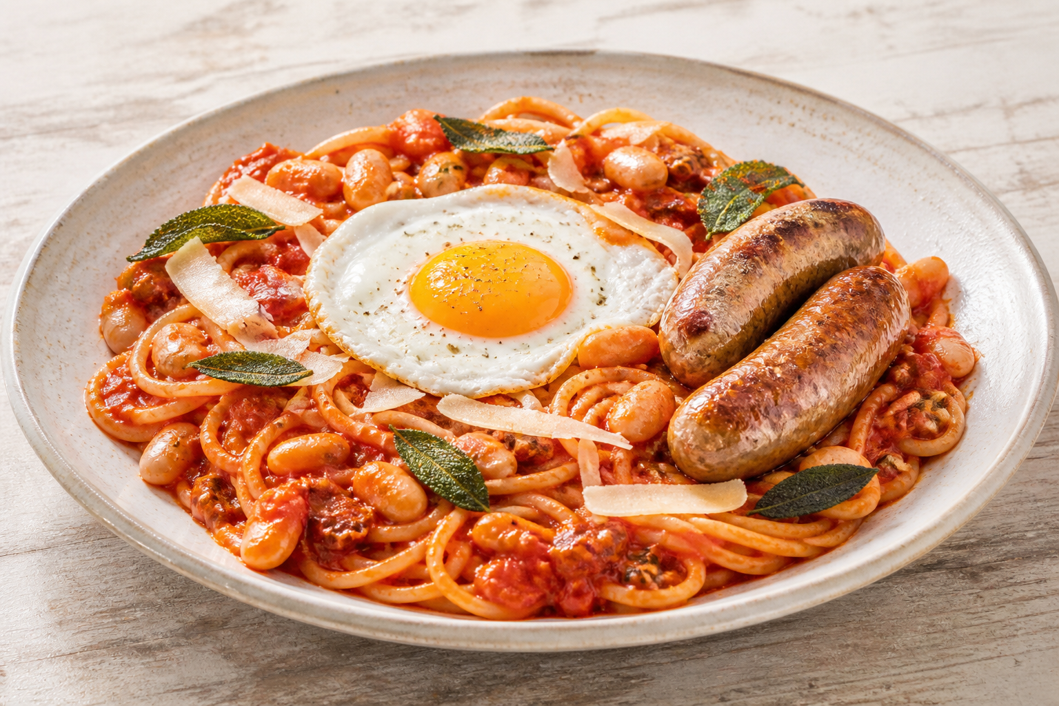Spaghetti „Tu vuò fà l’americano“