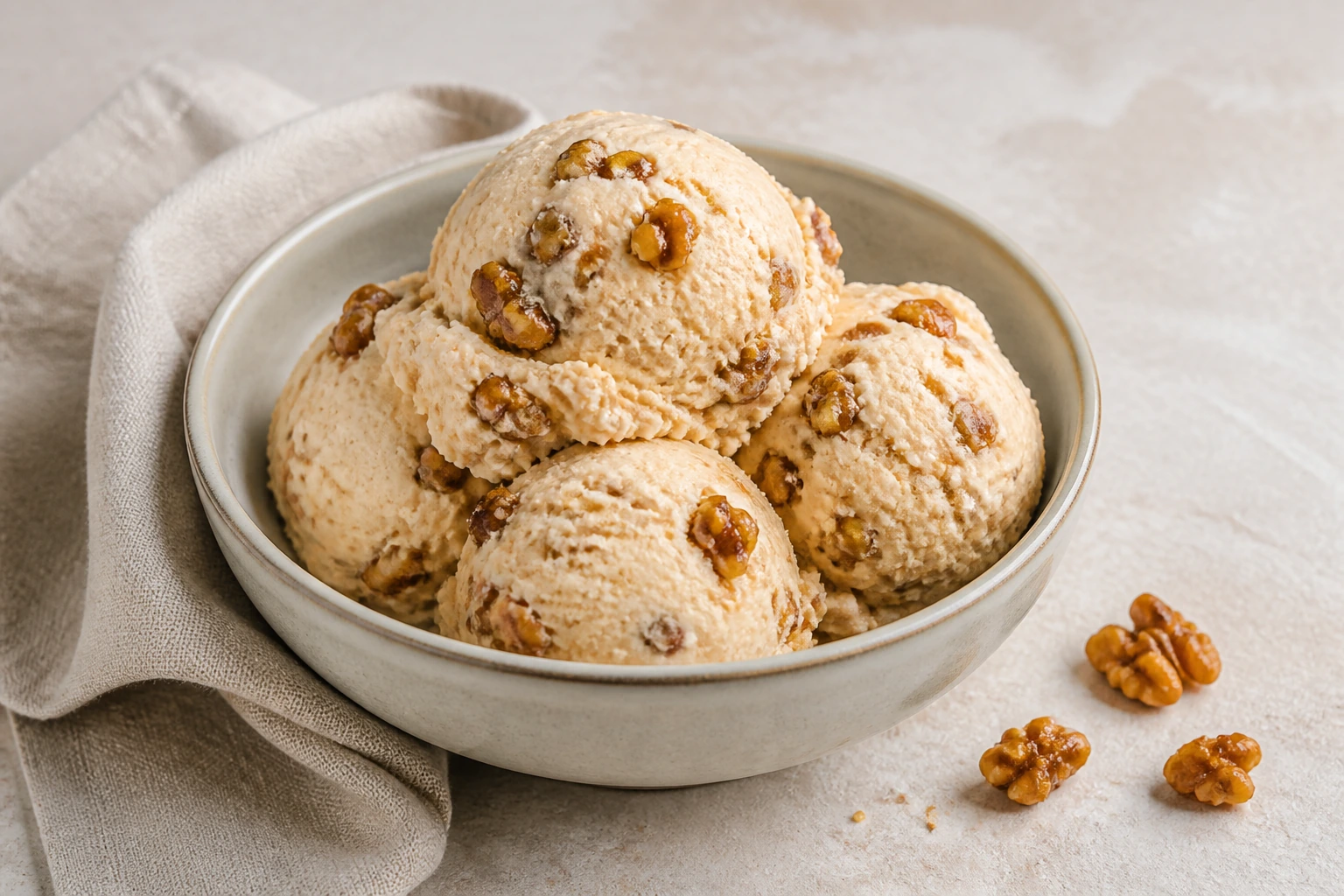Walnuss-Ahorn-Eis