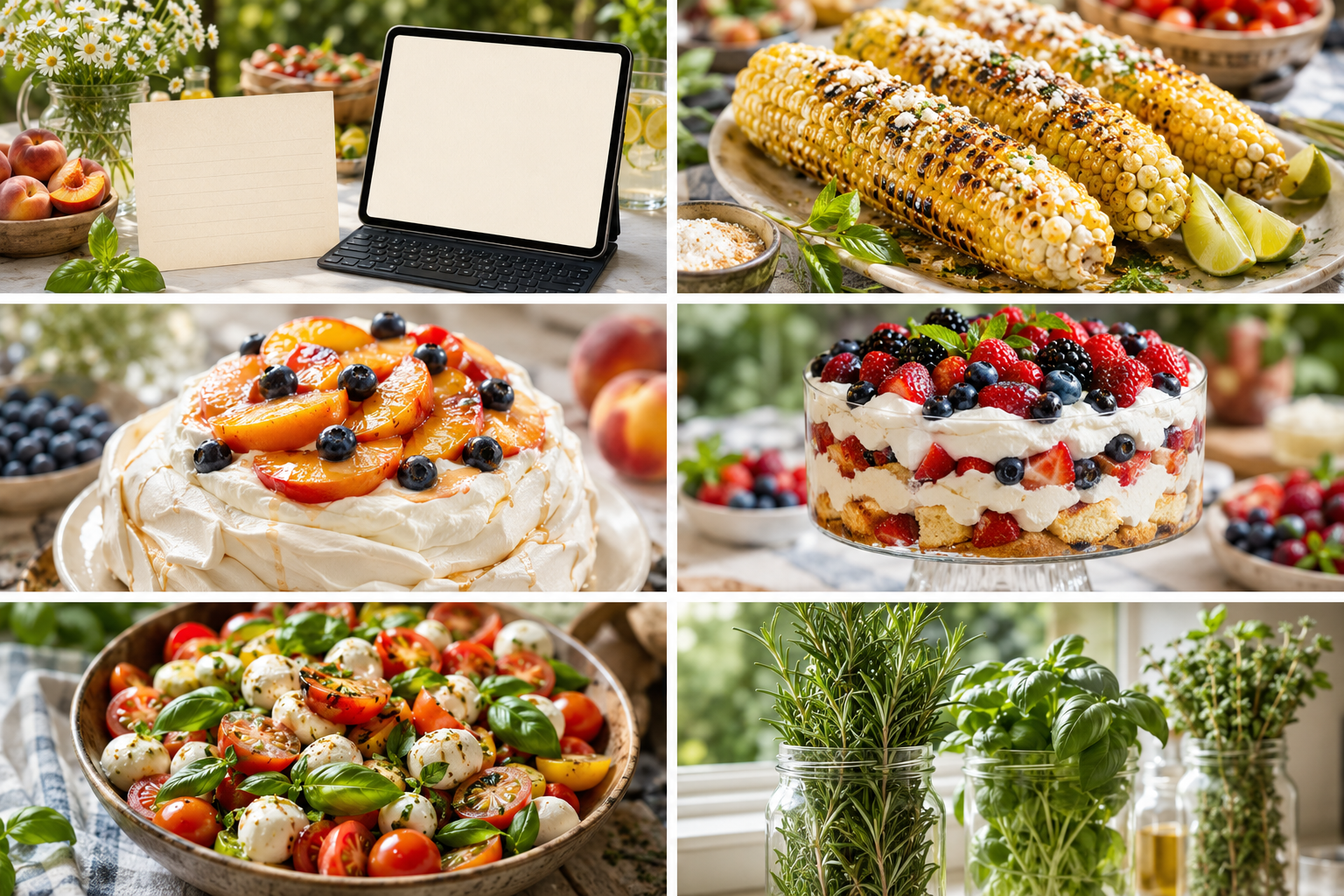 Mom’s Grilled Corn & Tomato Salad