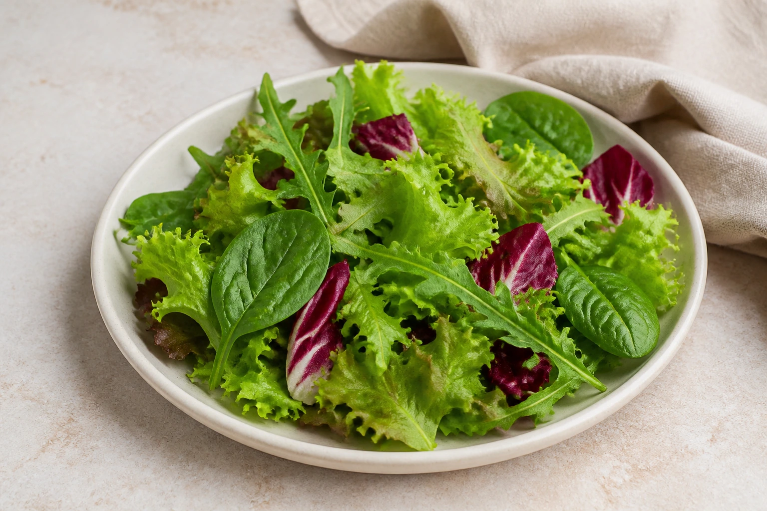 Gemischter Blattsalat