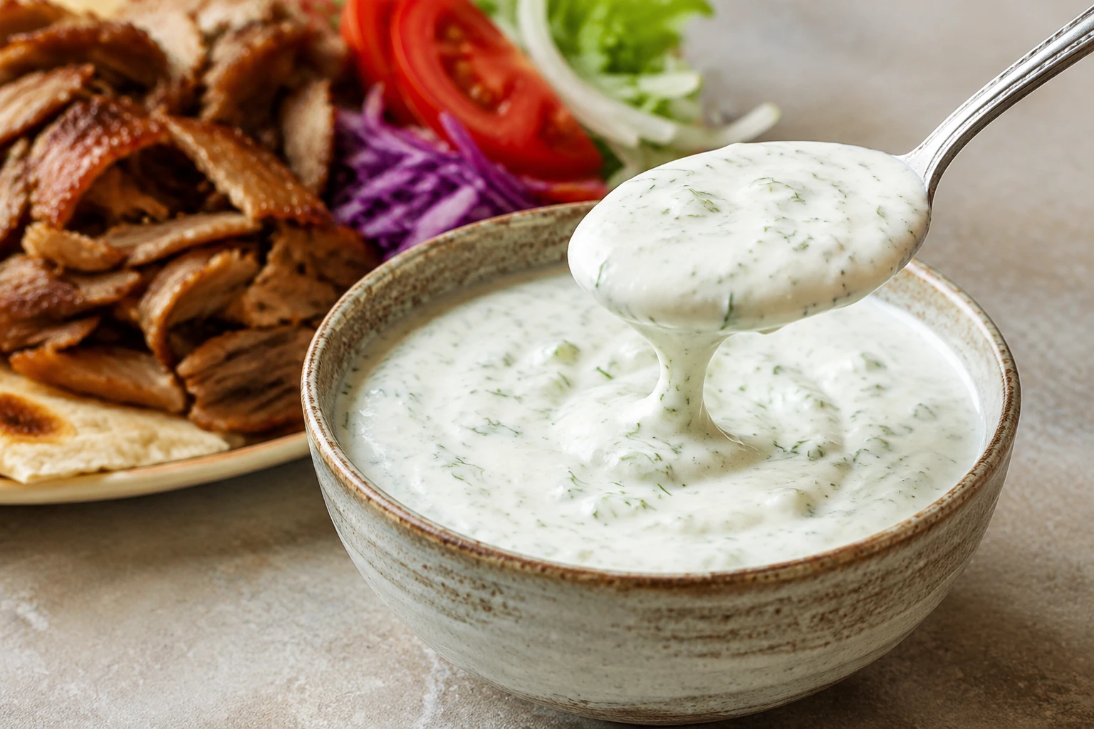 Joghurt-Knoblauch-Sauce
