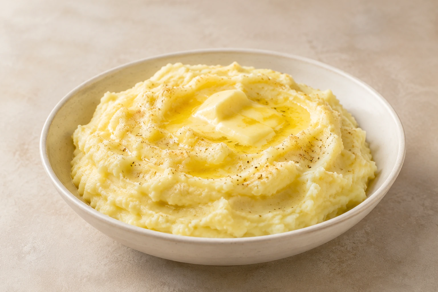 Kartoffelpüree mit viel Butter