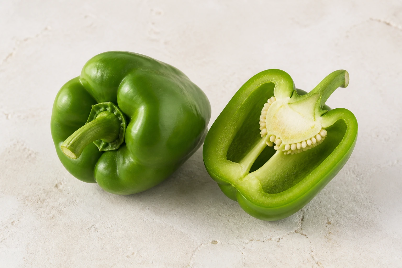 Grüne Paprika